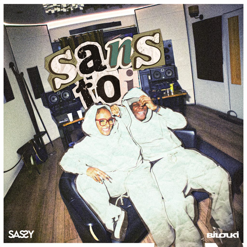 Pochette officiel du titre sans toi des artistes SASSY et BIKOUKI
